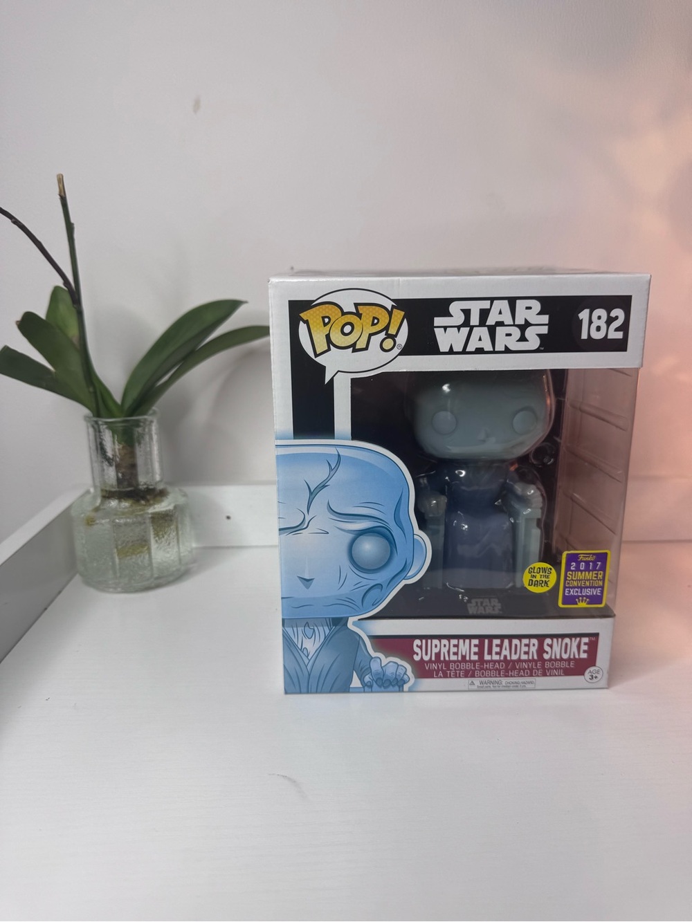 Funko Pop! Star Wars: Supreme Leader Snoke (#182) vinyl bobble-head figure